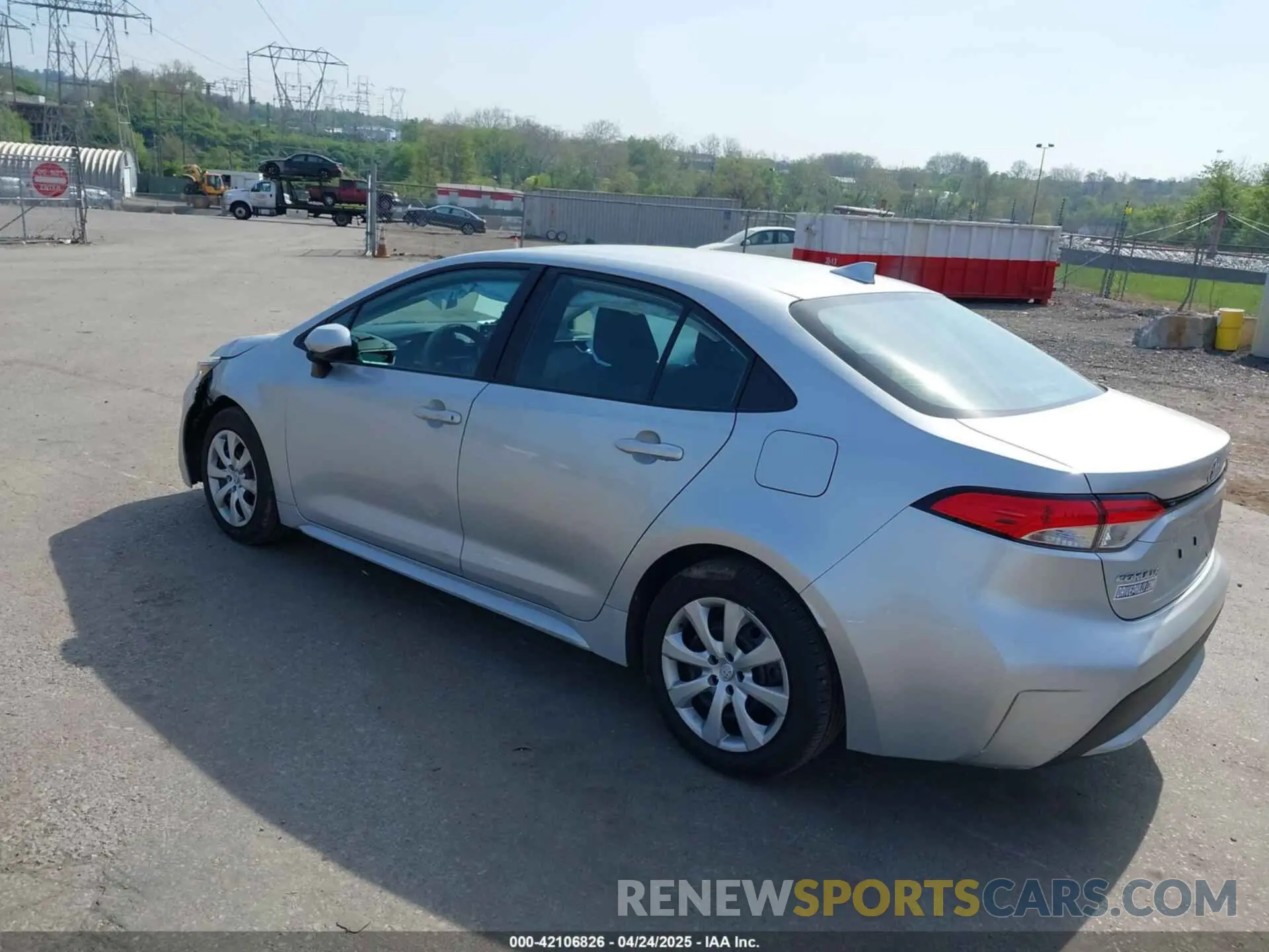 3 Photograph of a damaged car 5YFEPRAEXLP028821 TOYOTA COROLLA 2020