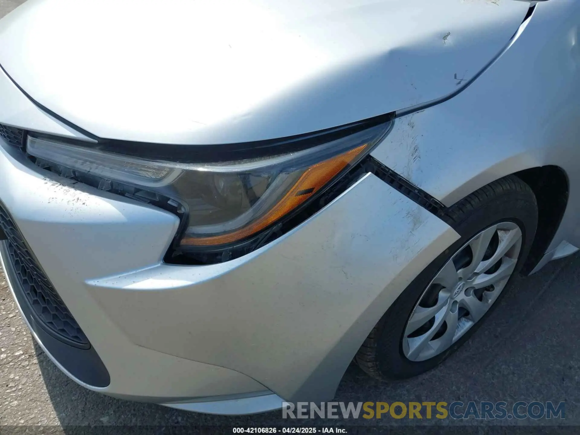6 Photograph of a damaged car 5YFEPRAEXLP028821 TOYOTA COROLLA 2020