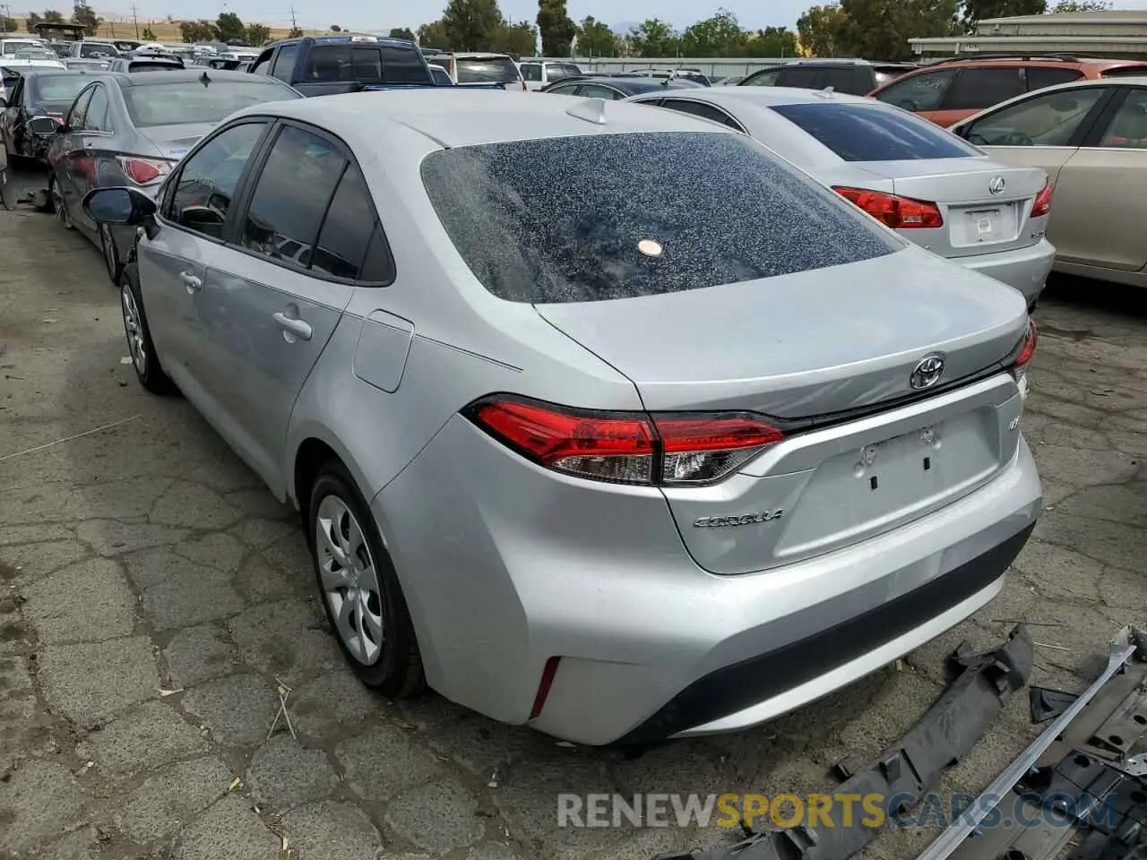 3 Photograph of a damaged car 5YFEPRAEXLP029614 TOYOTA COROLLA 2020