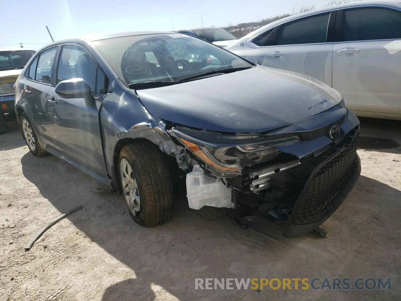 1 Photograph of a damaged car 5YFEPRAEXLP034649 TOYOTA COROLLA 2020