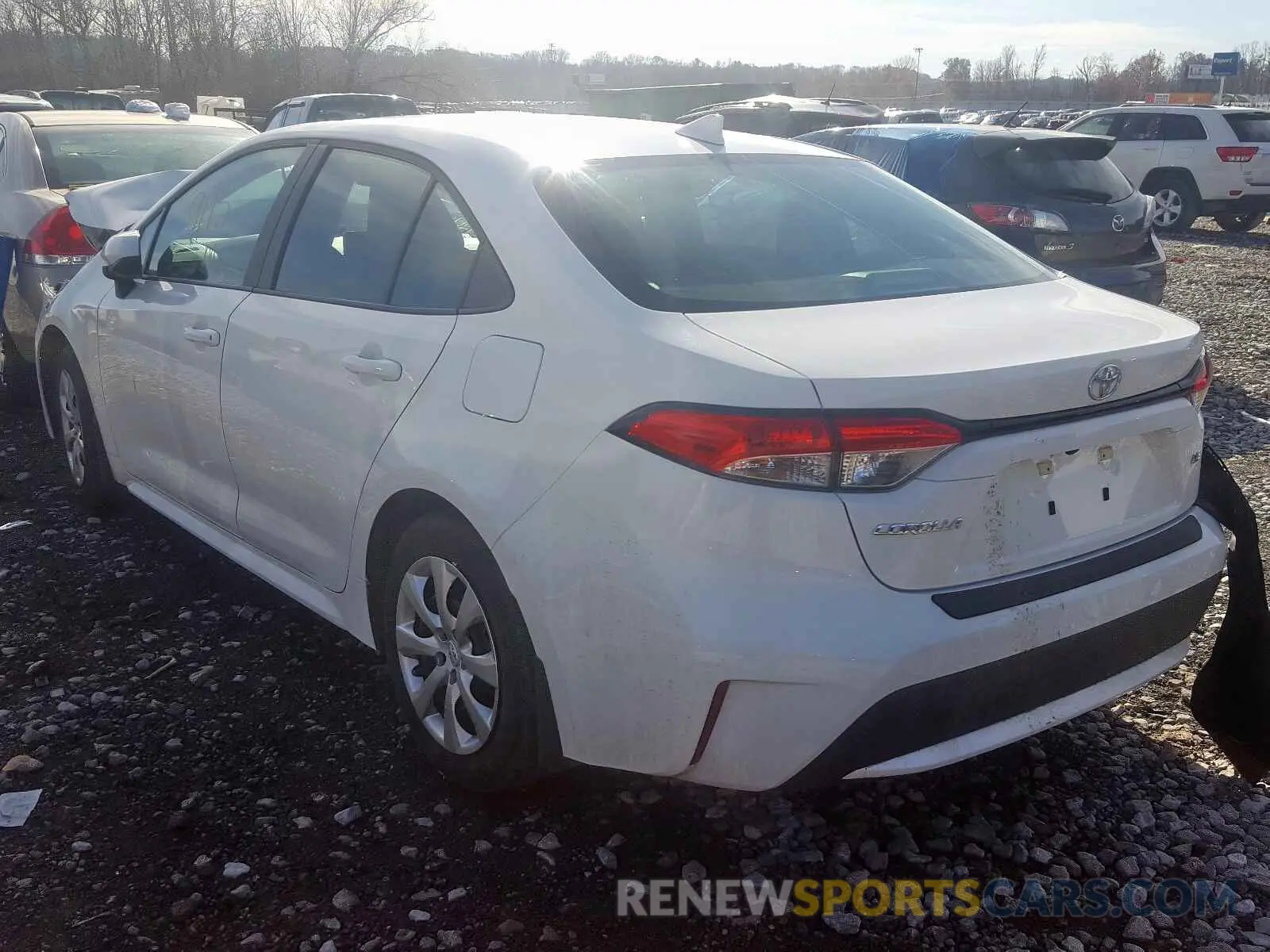 3 Photograph of a damaged car 5YFEPRAEXLP035686 TOYOTA COROLLA 2020