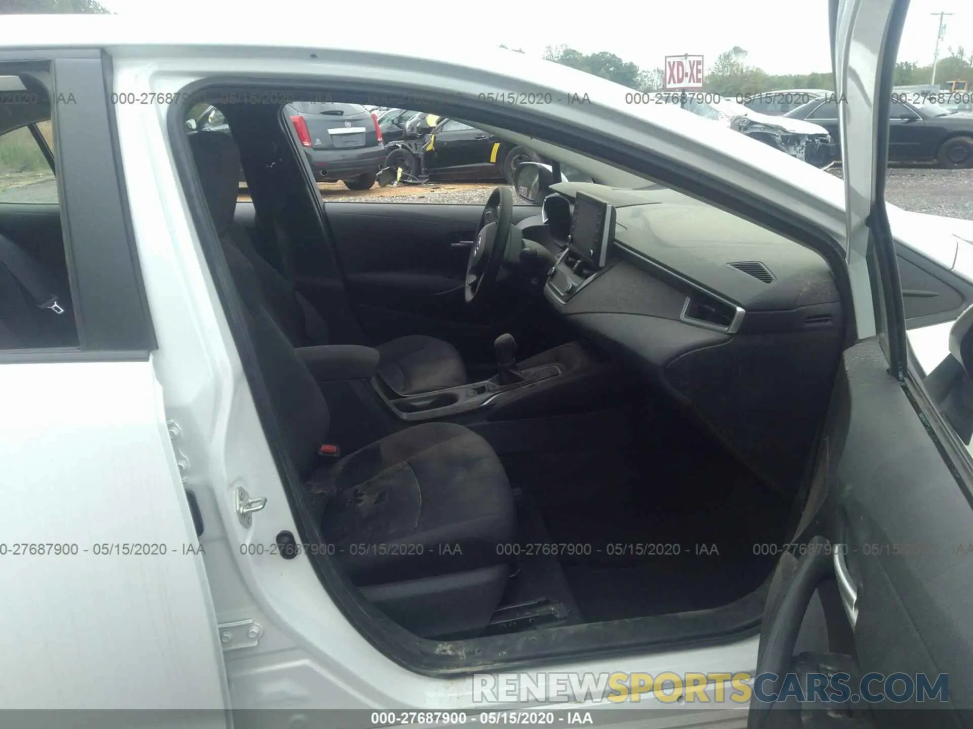 5 Photograph of a damaged car 5YFEPRAEXLP046574 TOYOTA COROLLA 2020