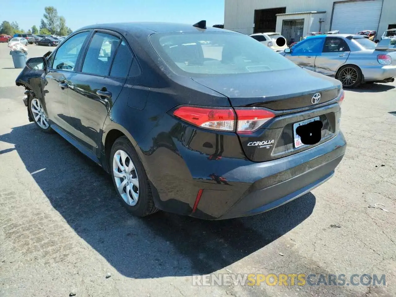 3 Photograph of a damaged car 5YFEPRAEXLP052245 TOYOTA COROLLA 2020
