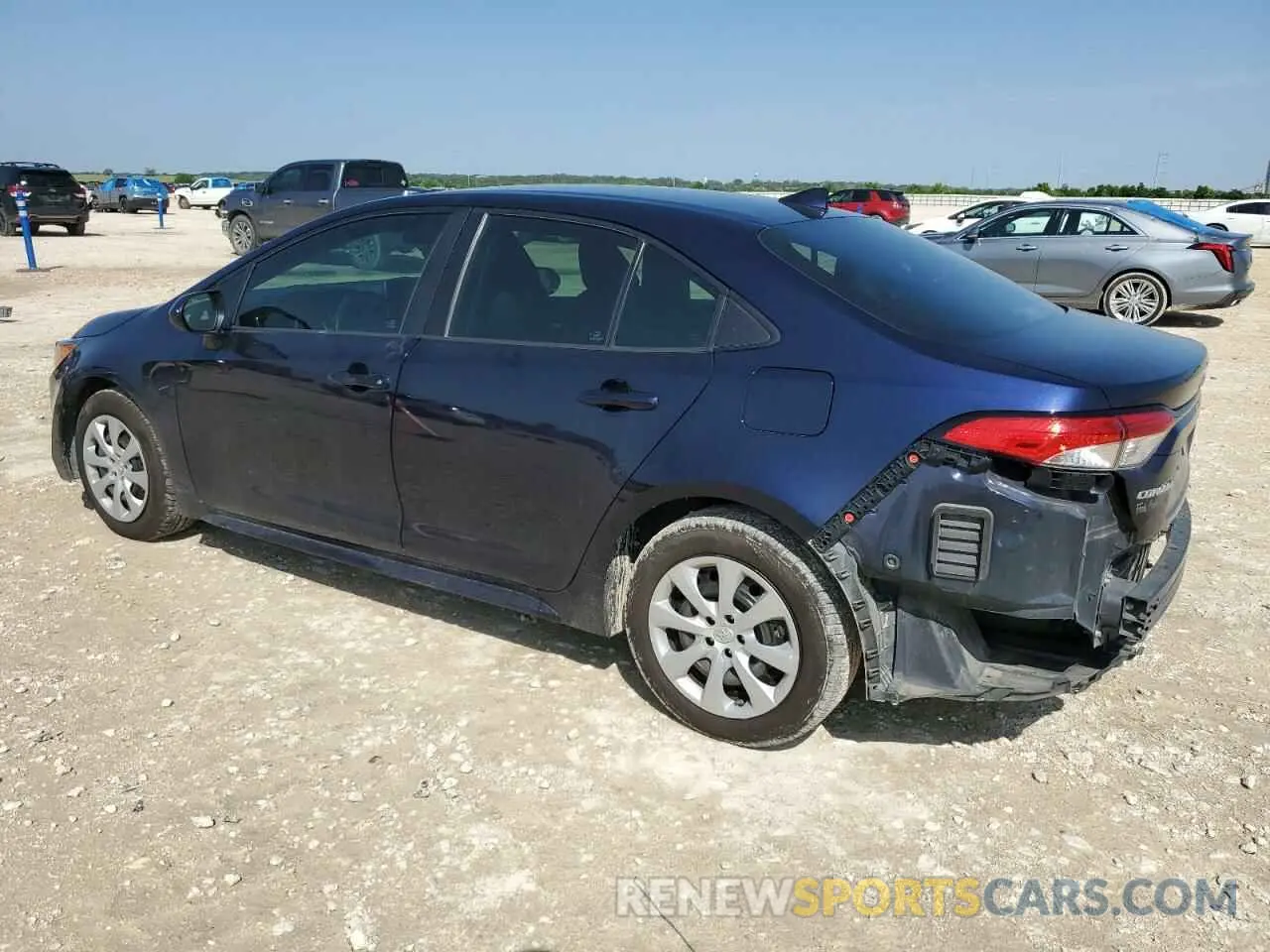 2 Фотография поврежденного автомобиля 5YFEPRAEXLP054934 TOYOTA COROLLA 2020