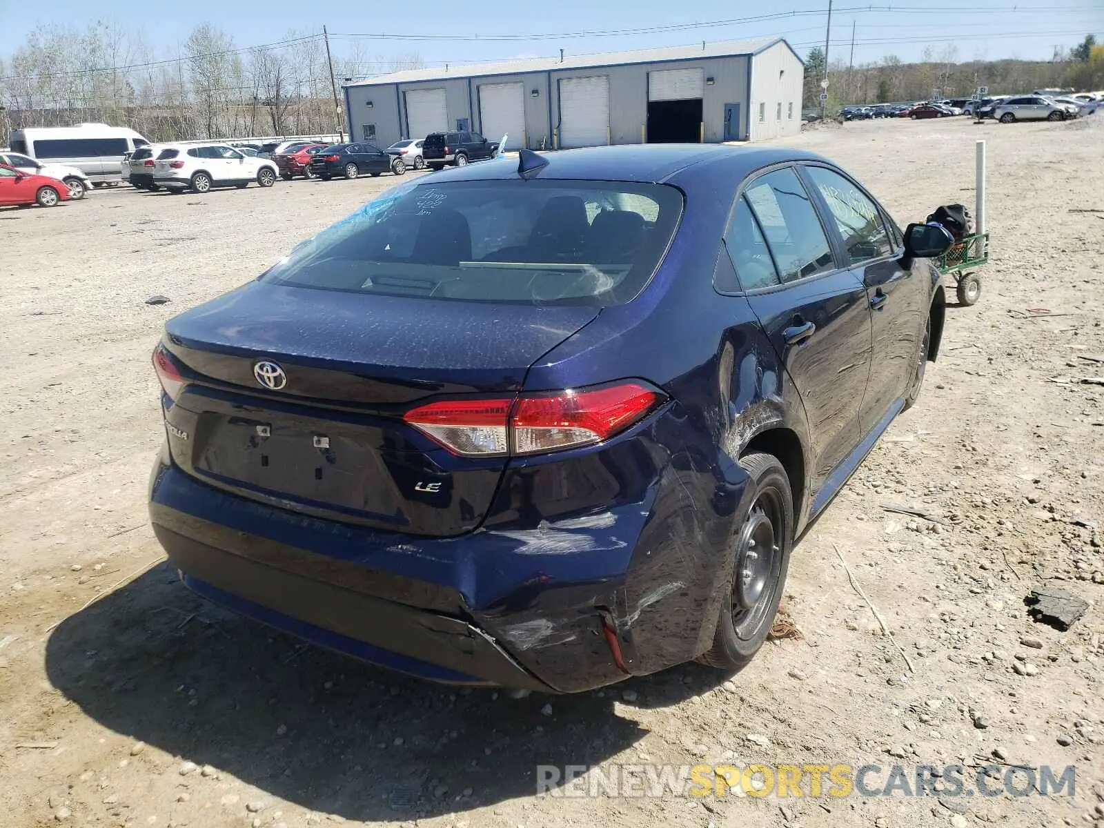 4 Photograph of a damaged car 5YFEPRAEXLP061771 TOYOTA COROLLA 2020
