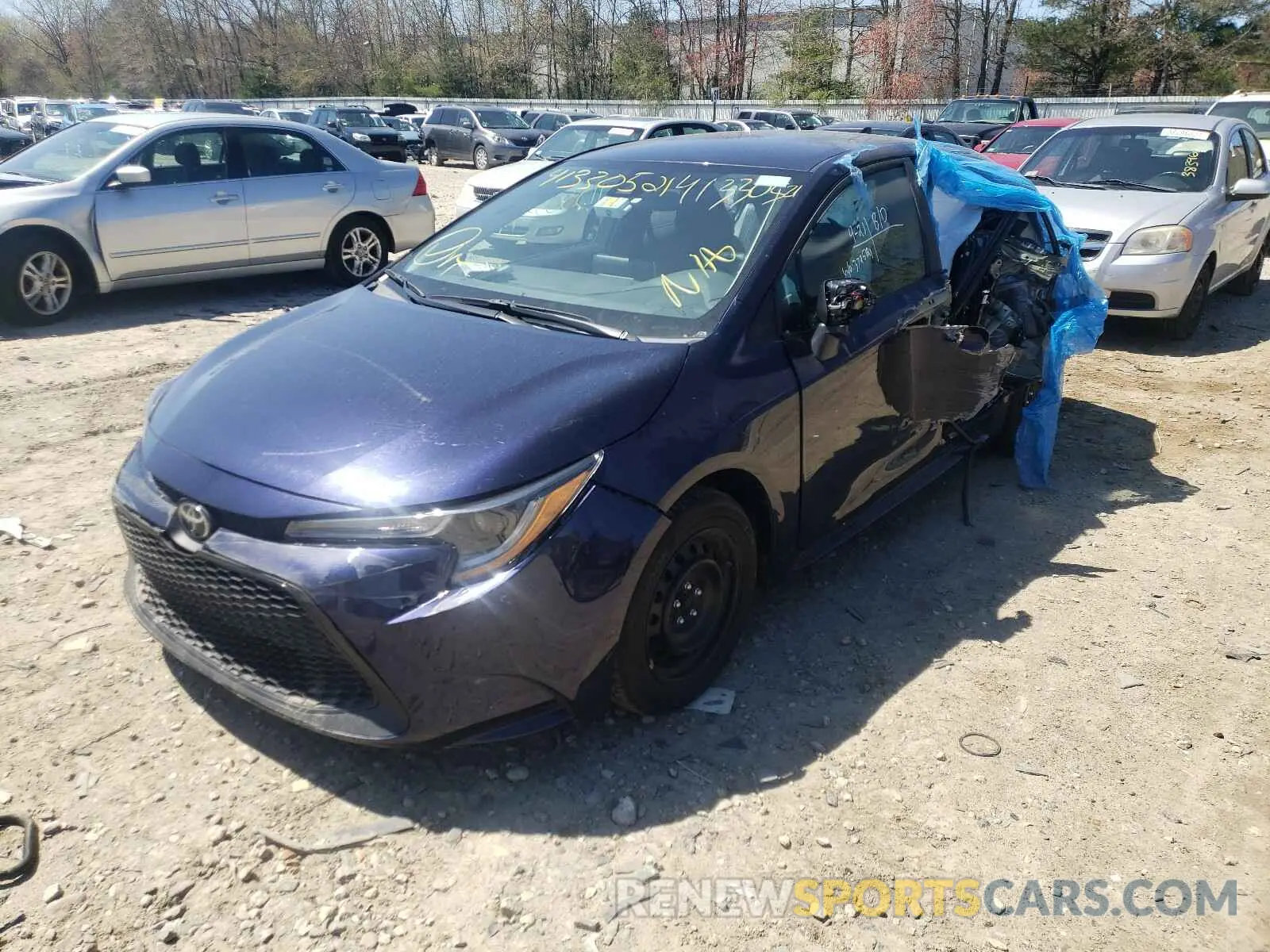 9 Photograph of a damaged car 5YFEPRAEXLP061771 TOYOTA COROLLA 2020