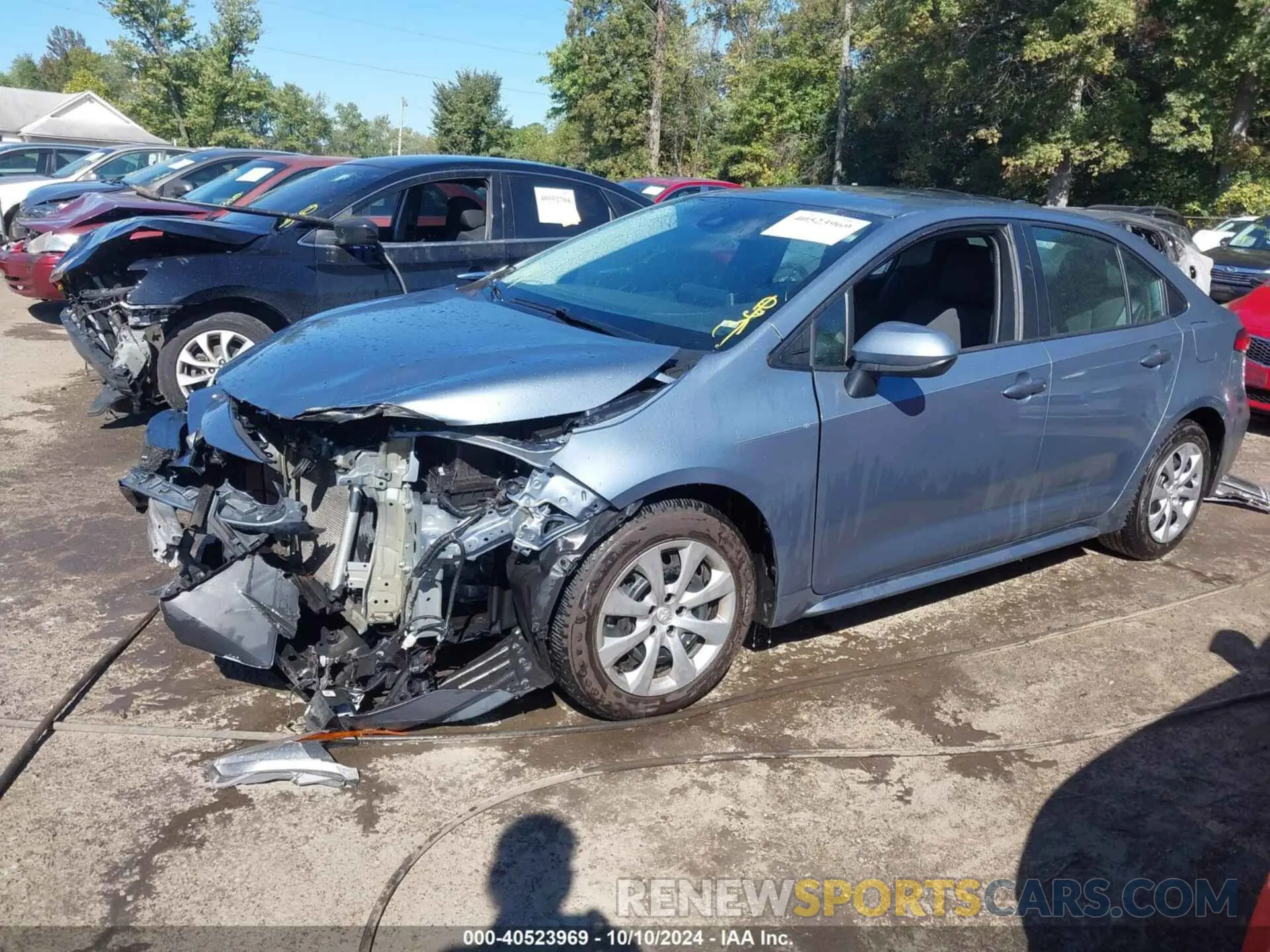 2 Фотография поврежденного автомобиля 5YFEPRAEXLP064797 TOYOTA COROLLA 2020