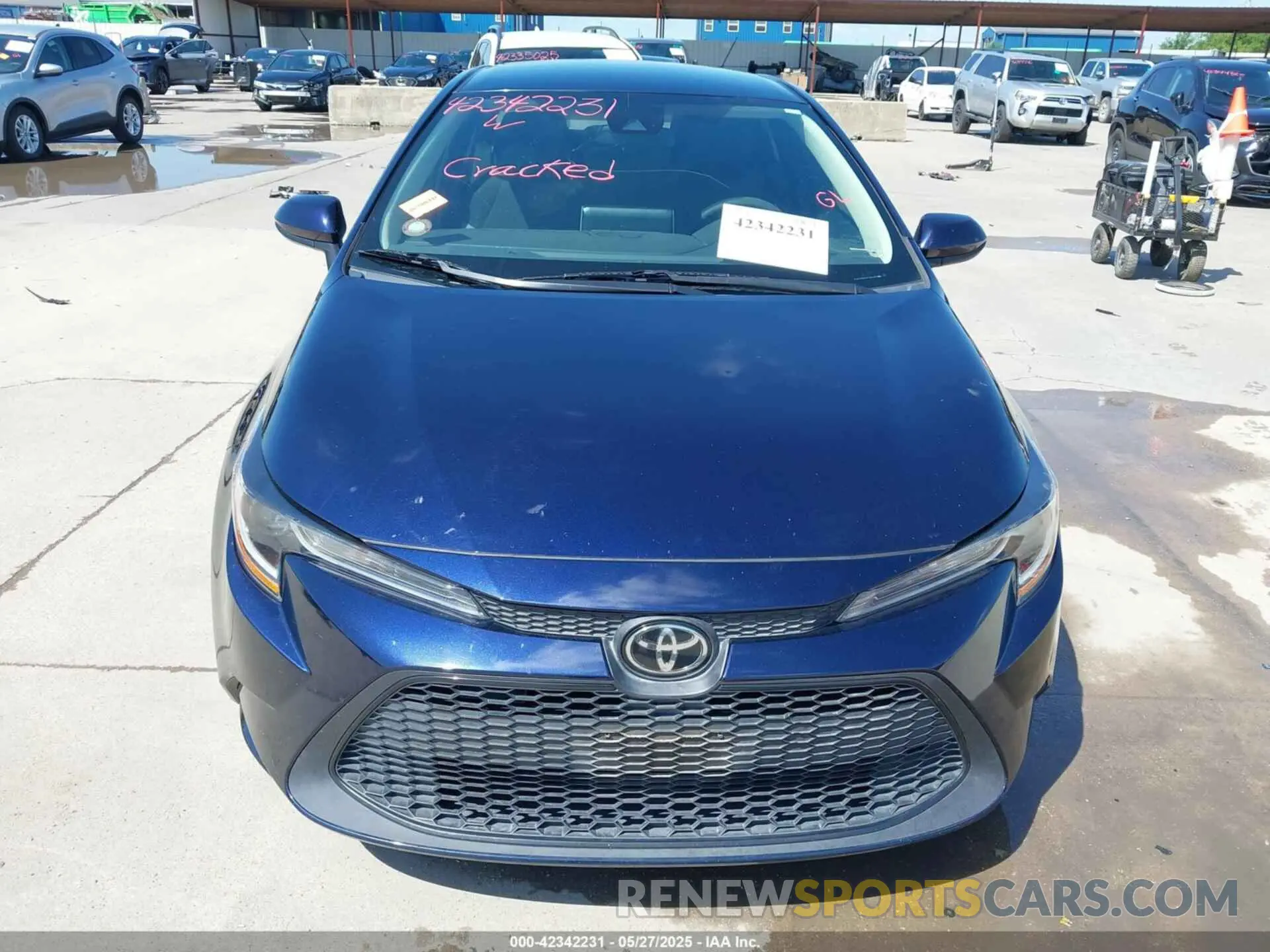 6 Photograph of a damaged car 5YFEPRAEXLP067683 TOYOTA COROLLA 2020