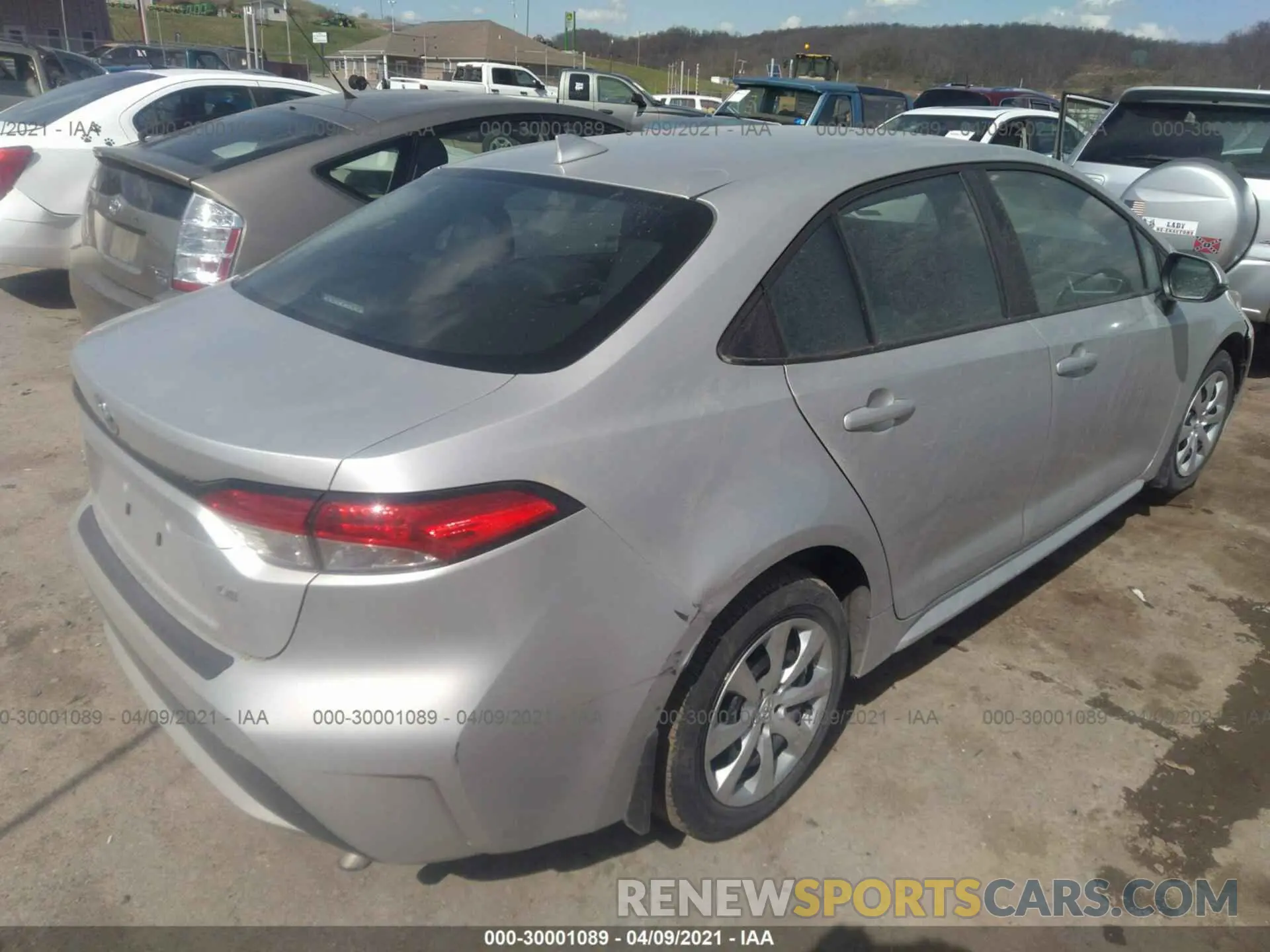 4 Photograph of a damaged car 5YFEPRAEXLP067912 TOYOTA COROLLA 2020