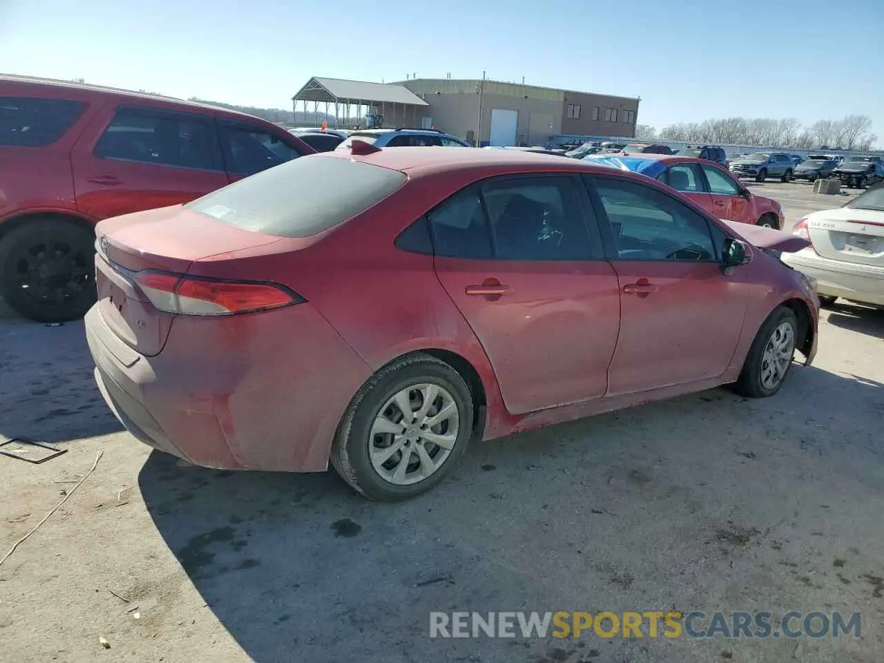 3 Photograph of a damaged car 5YFEPRAEXLP072544 TOYOTA COROLLA 2020