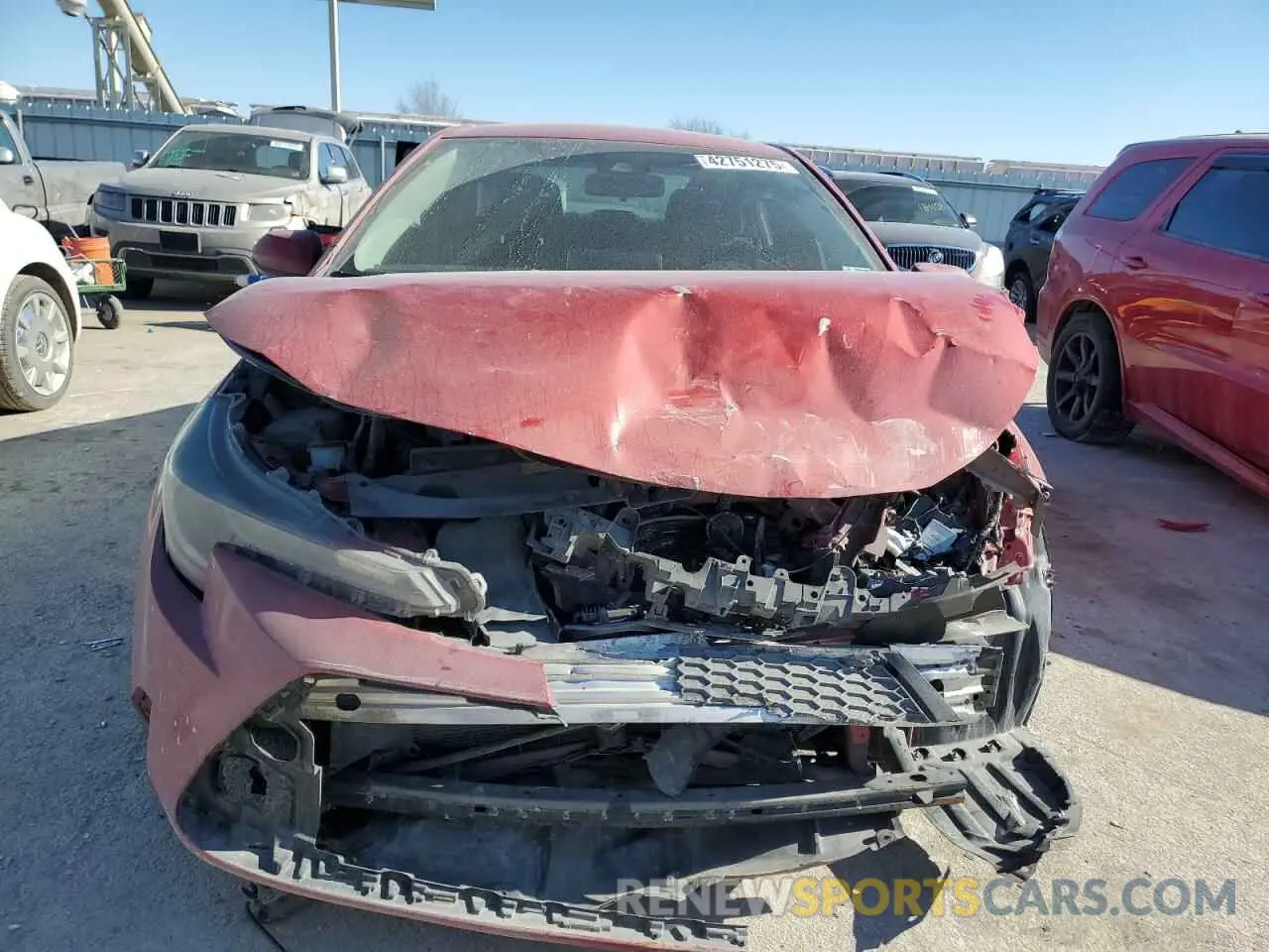 5 Photograph of a damaged car 5YFEPRAEXLP072544 TOYOTA COROLLA 2020