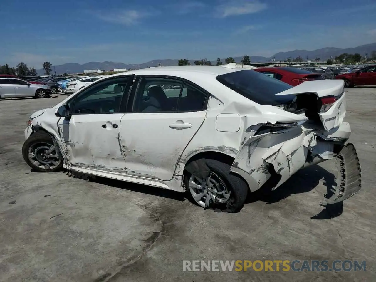 2 Фотография поврежденного автомобиля 5YFEPRAEXLP088338 TOYOTA COROLLA 2020