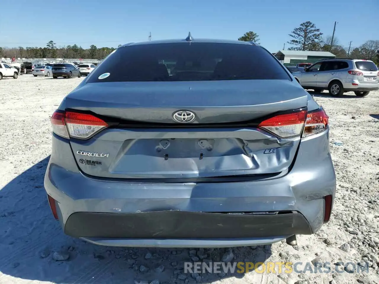 6 Photograph of a damaged car 5YFEPRAEXLP091546 TOYOTA COROLLA 2020