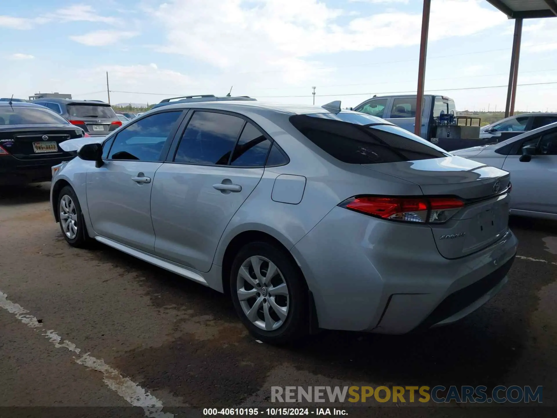 3 Photograph of a damaged car 5YFEPRAEXLP092664 TOYOTA COROLLA 2020