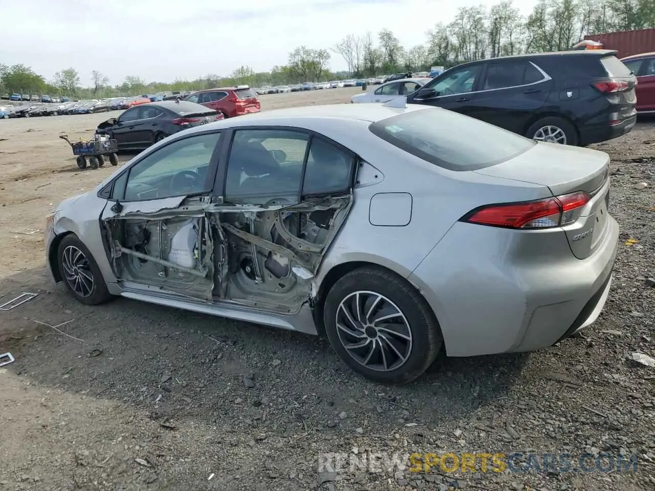 2 Фотография поврежденного автомобиля 5YFEPRAEXLP095953 TOYOTA COROLLA 2020