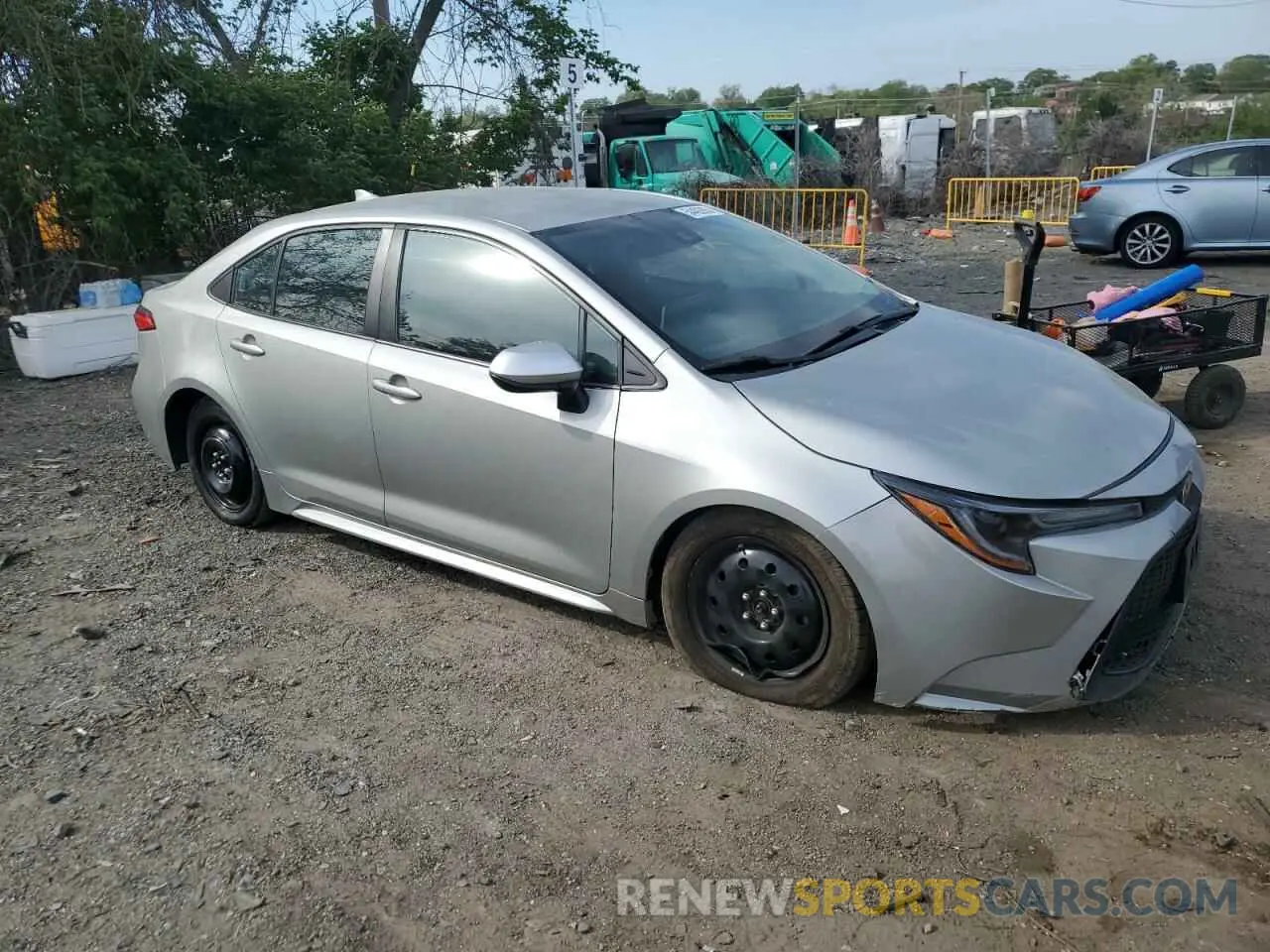 4 Фотография поврежденного автомобиля 5YFEPRAEXLP095953 TOYOTA COROLLA 2020