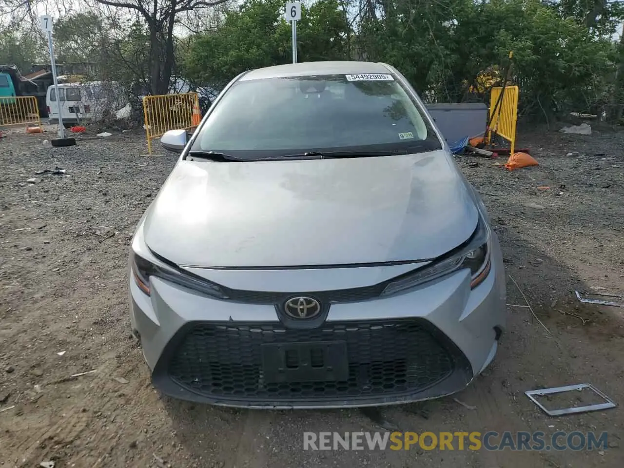 5 Фотография поврежденного автомобиля 5YFEPRAEXLP095953 TOYOTA COROLLA 2020