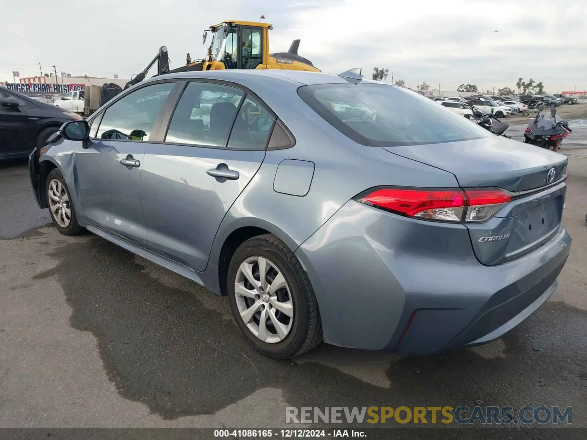 3 Фотография поврежденного автомобиля 5YFEPRAEXLP104330 TOYOTA COROLLA 2020