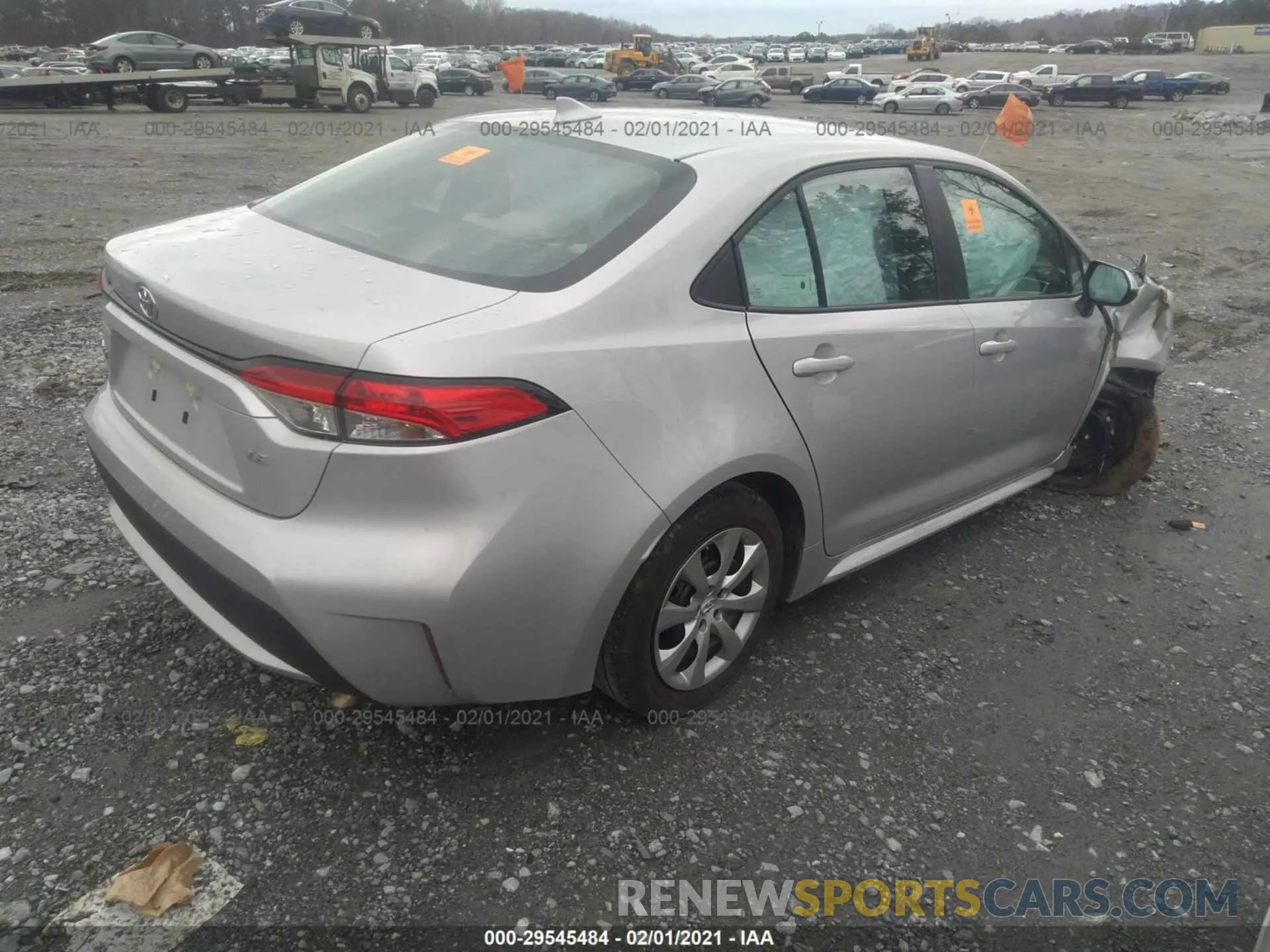 4 Photograph of a damaged car 5YFEPRAEXLP106708 TOYOTA COROLLA 2020