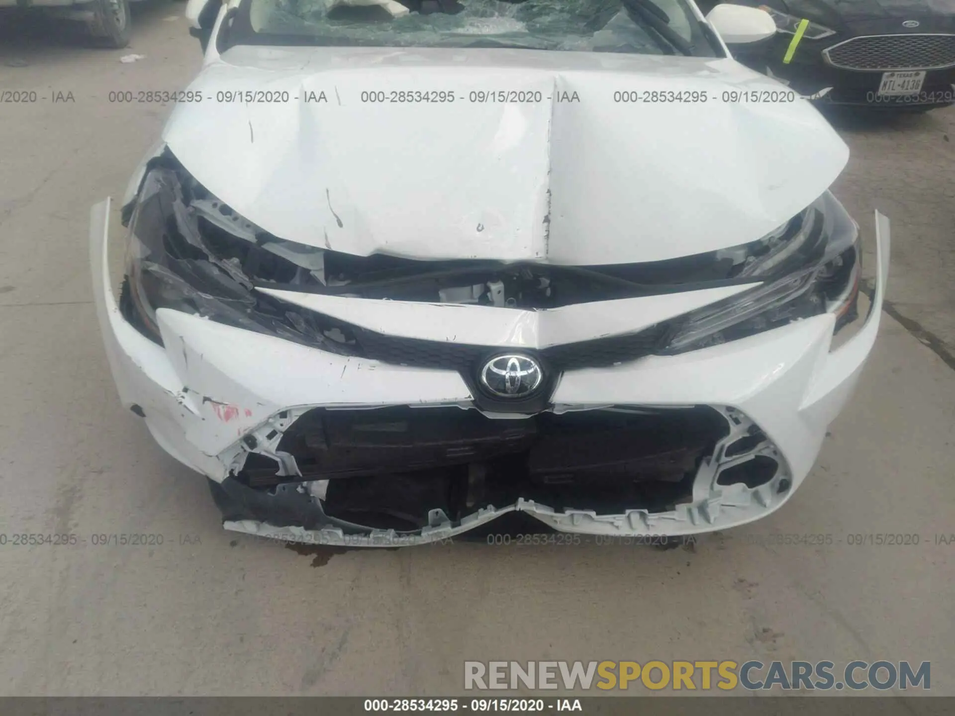 6 Photograph of a damaged car 5YFEPRAEXLP109351 TOYOTA COROLLA 2020
