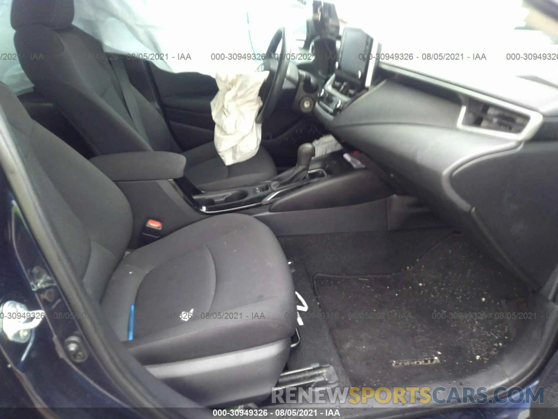 5 Photograph of a damaged car 5YFEPRAEXLP127266 TOYOTA COROLLA 2020