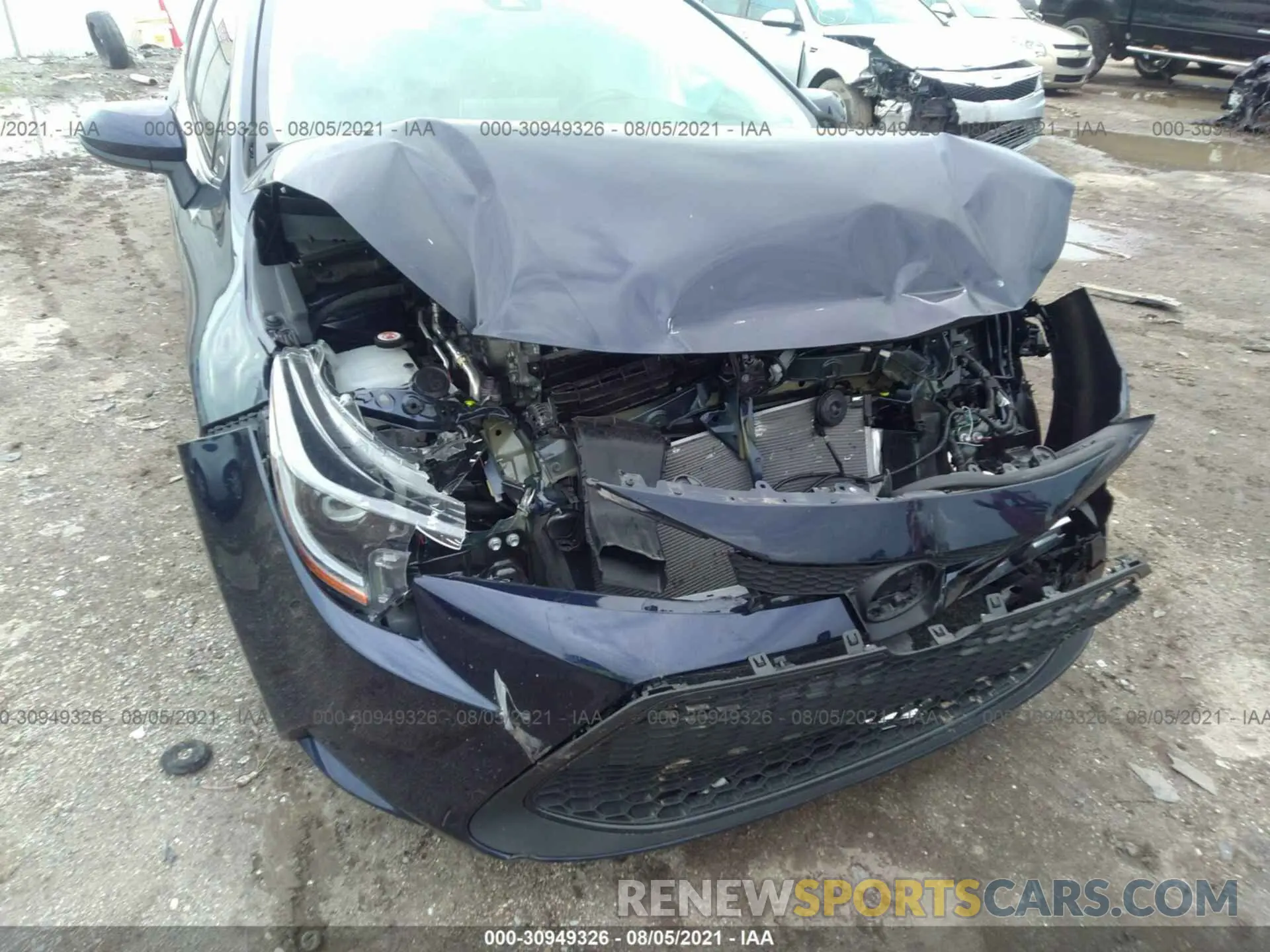 6 Photograph of a damaged car 5YFEPRAEXLP127266 TOYOTA COROLLA 2020