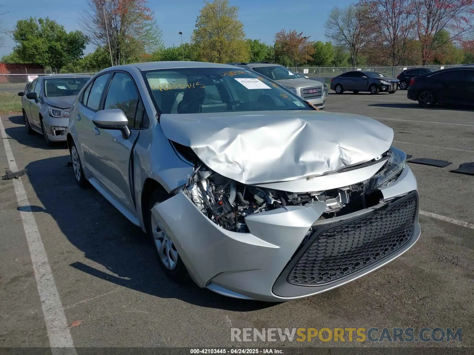 6 Фотография поврежденного автомобиля 5YFEPRAEXLP127784 TOYOTA COROLLA 2020