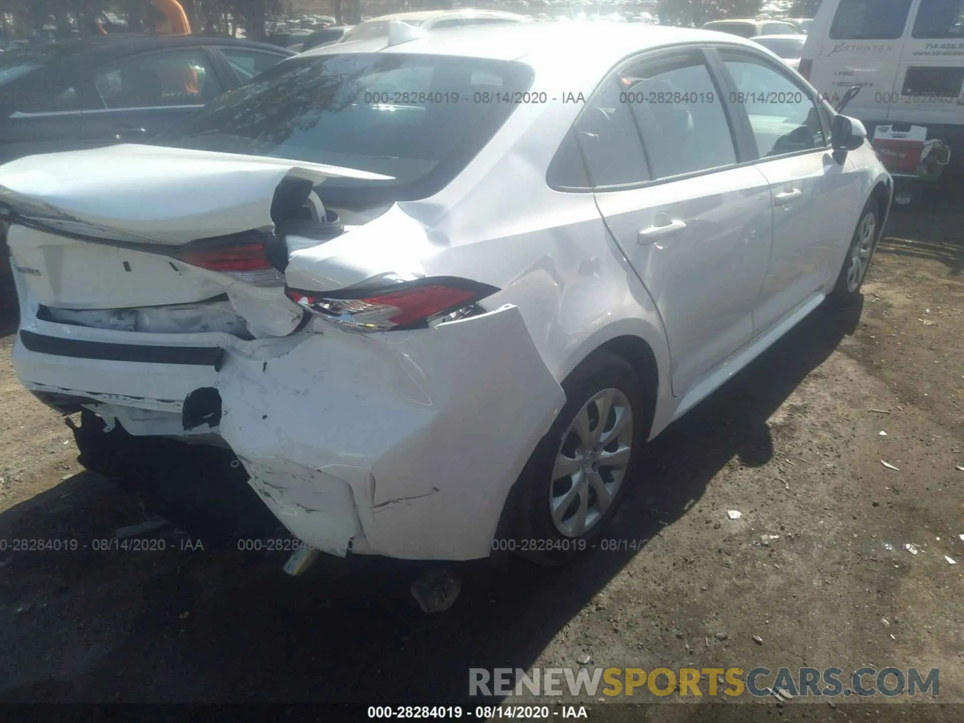 4 Photograph of a damaged car 5YFEPRAEXLP137795 TOYOTA COROLLA 2020