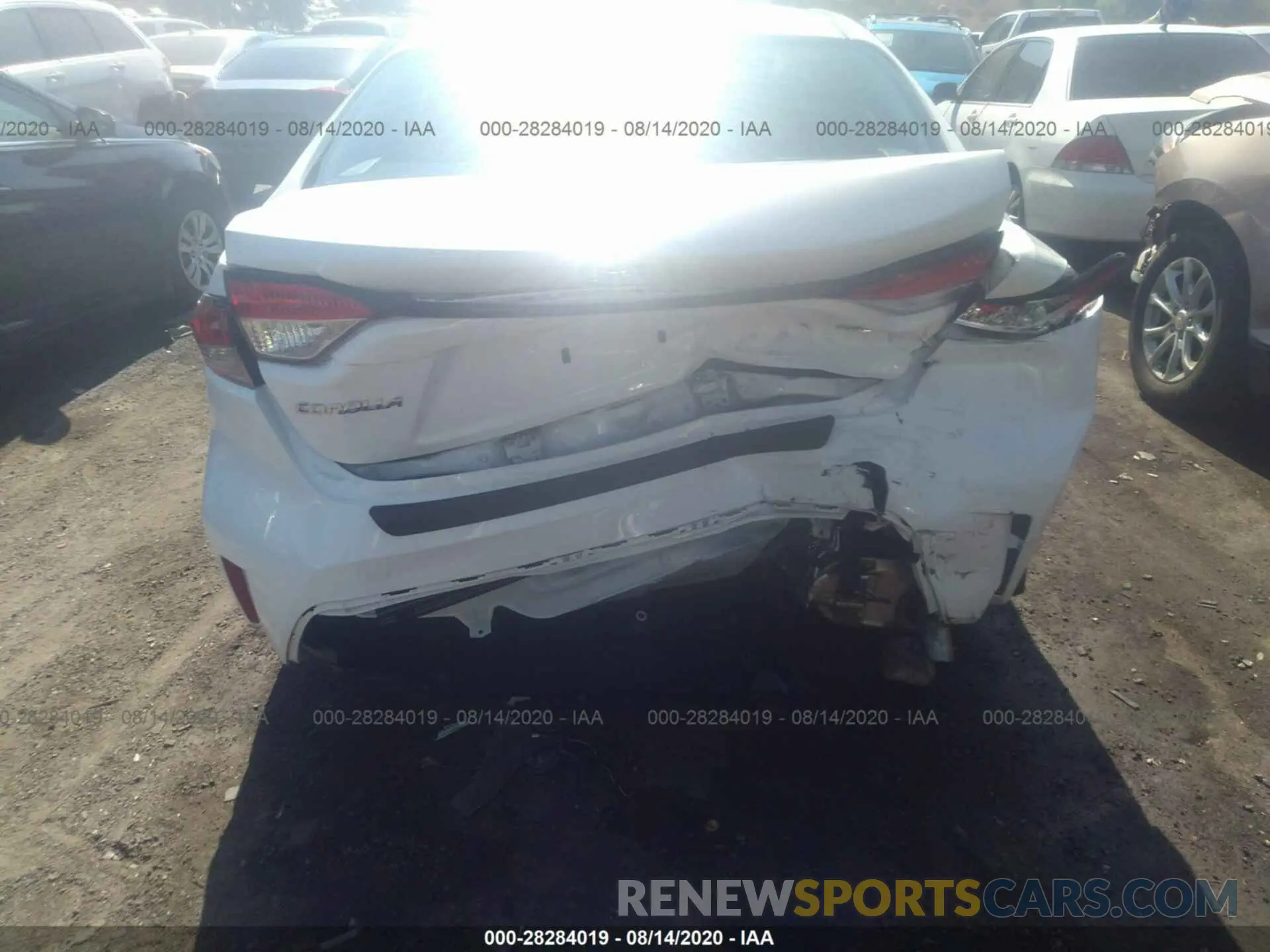 6 Photograph of a damaged car 5YFEPRAEXLP137795 TOYOTA COROLLA 2020