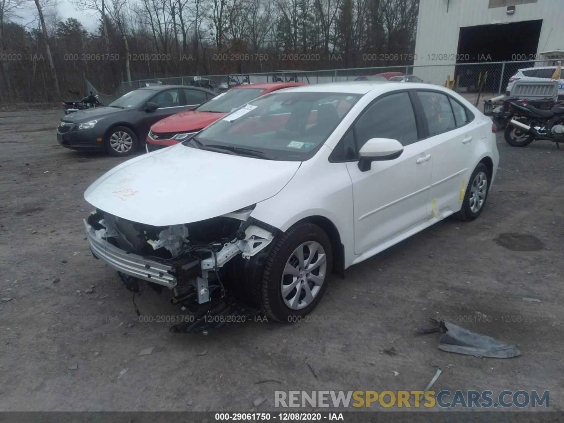 2 Photograph of a damaged car 5YFEPRAEXLP139904 TOYOTA COROLLA 2020