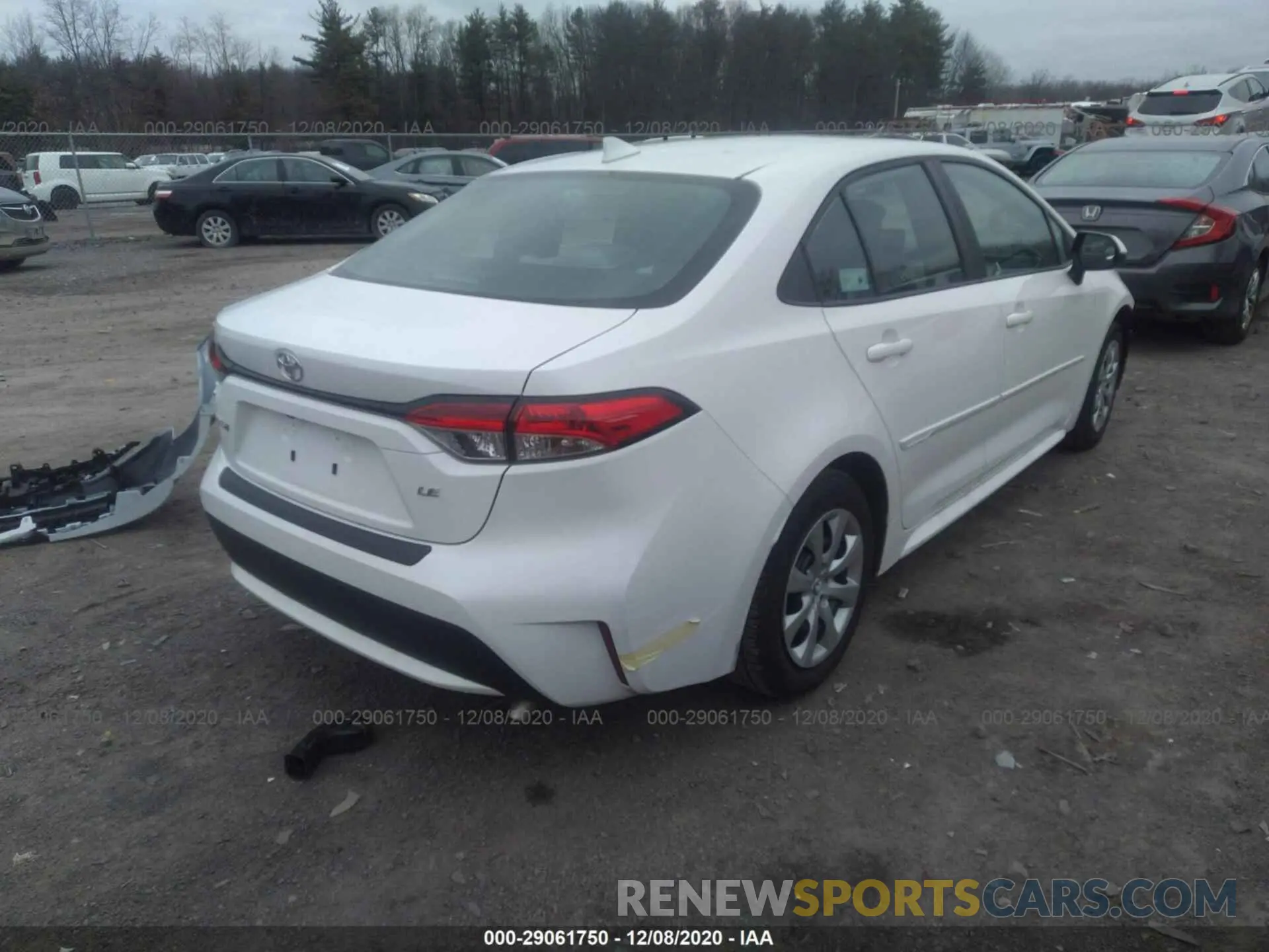 4 Photograph of a damaged car 5YFEPRAEXLP139904 TOYOTA COROLLA 2020