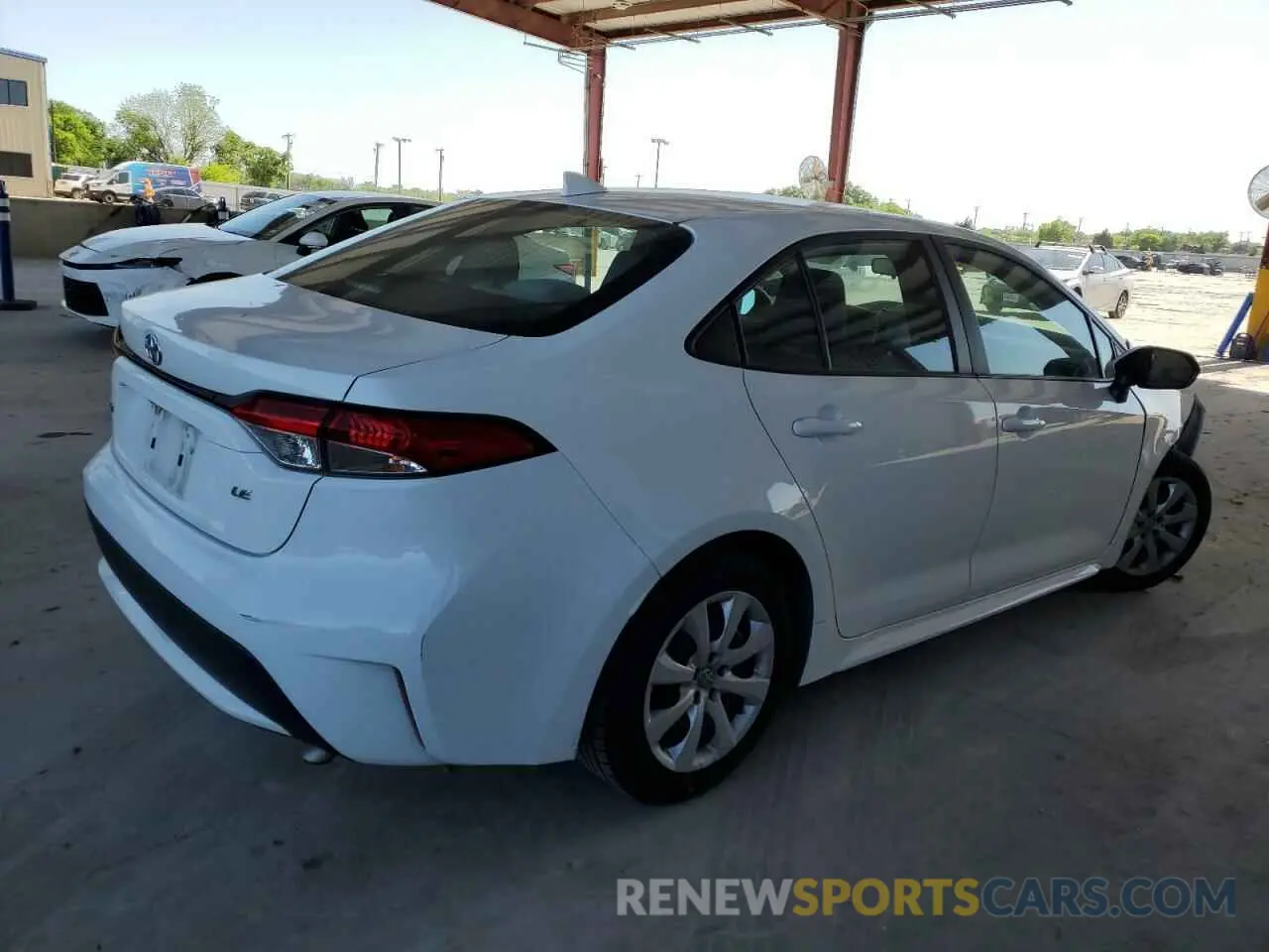 3 Photograph of a damaged car 5YFEPRAEXLP140292 TOYOTA COROLLA 2020