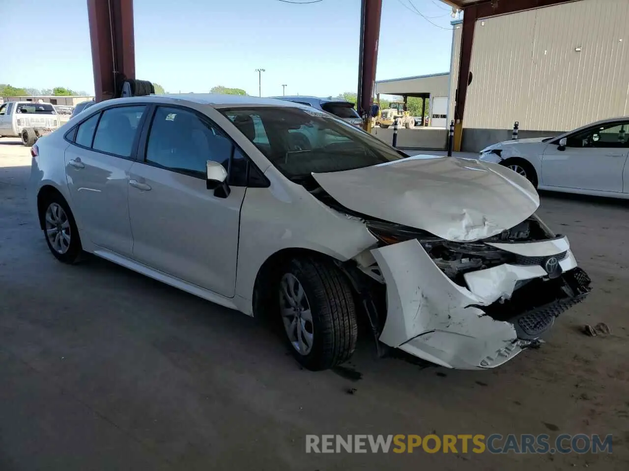 4 Photograph of a damaged car 5YFEPRAEXLP140292 TOYOTA COROLLA 2020