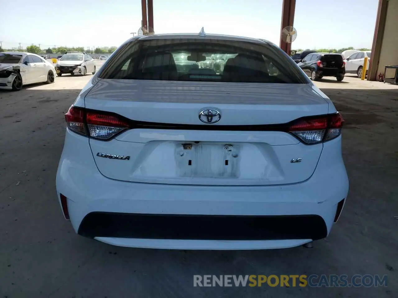6 Photograph of a damaged car 5YFEPRAEXLP140292 TOYOTA COROLLA 2020