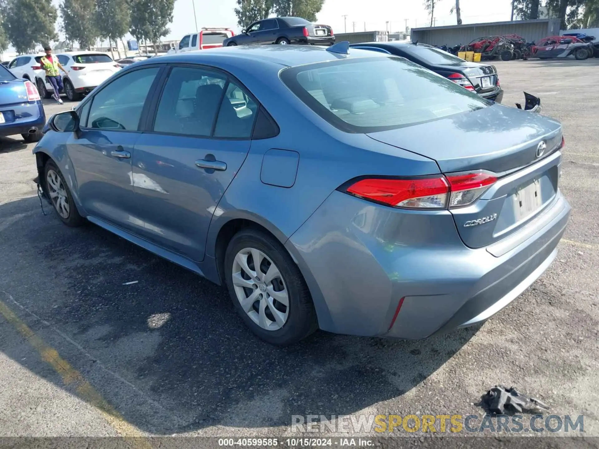3 Photograph of a damaged car 5YFEPRAEXLP140860 TOYOTA COROLLA 2020