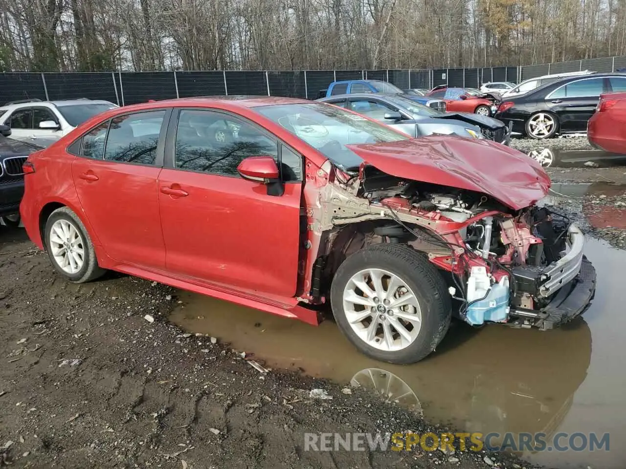 4 Photograph of a damaged car 5YFHPRAE2LP027143 TOYOTA COROLLA 2020