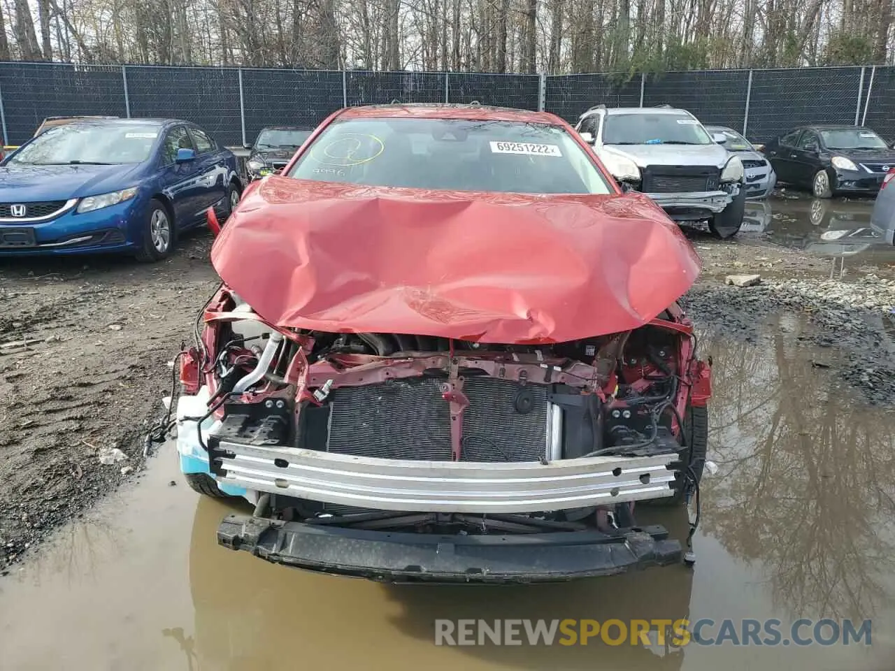 5 Photograph of a damaged car 5YFHPRAE2LP027143 TOYOTA COROLLA 2020
