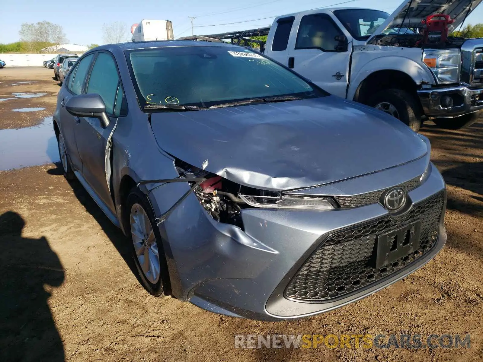 9 Photograph of a damaged car 5YFHPRAE5LP021689 TOYOTA COROLLA 2020