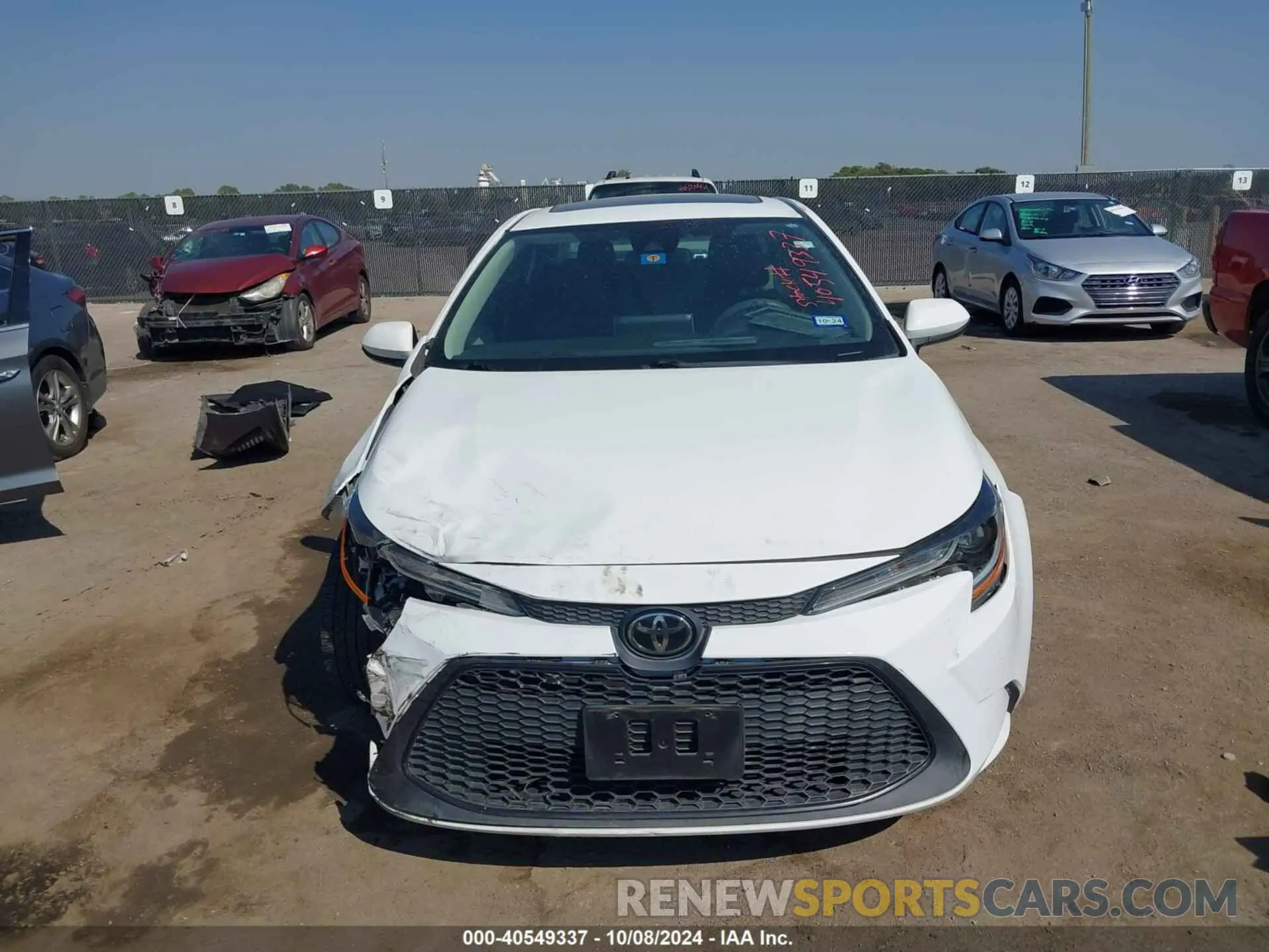 12 Фотография поврежденного автомобиля 5YFHPRAE7LP015912 TOYOTA COROLLA 2020