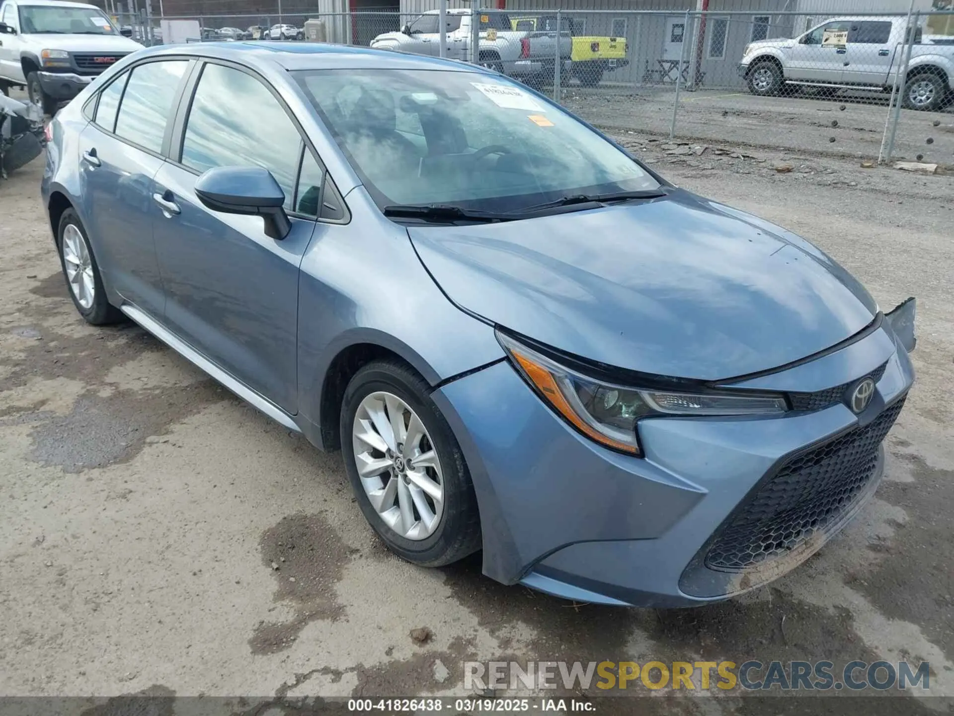 1 Фотография поврежденного автомобиля 5YFHPRAE8LP012839 TOYOTA COROLLA 2020