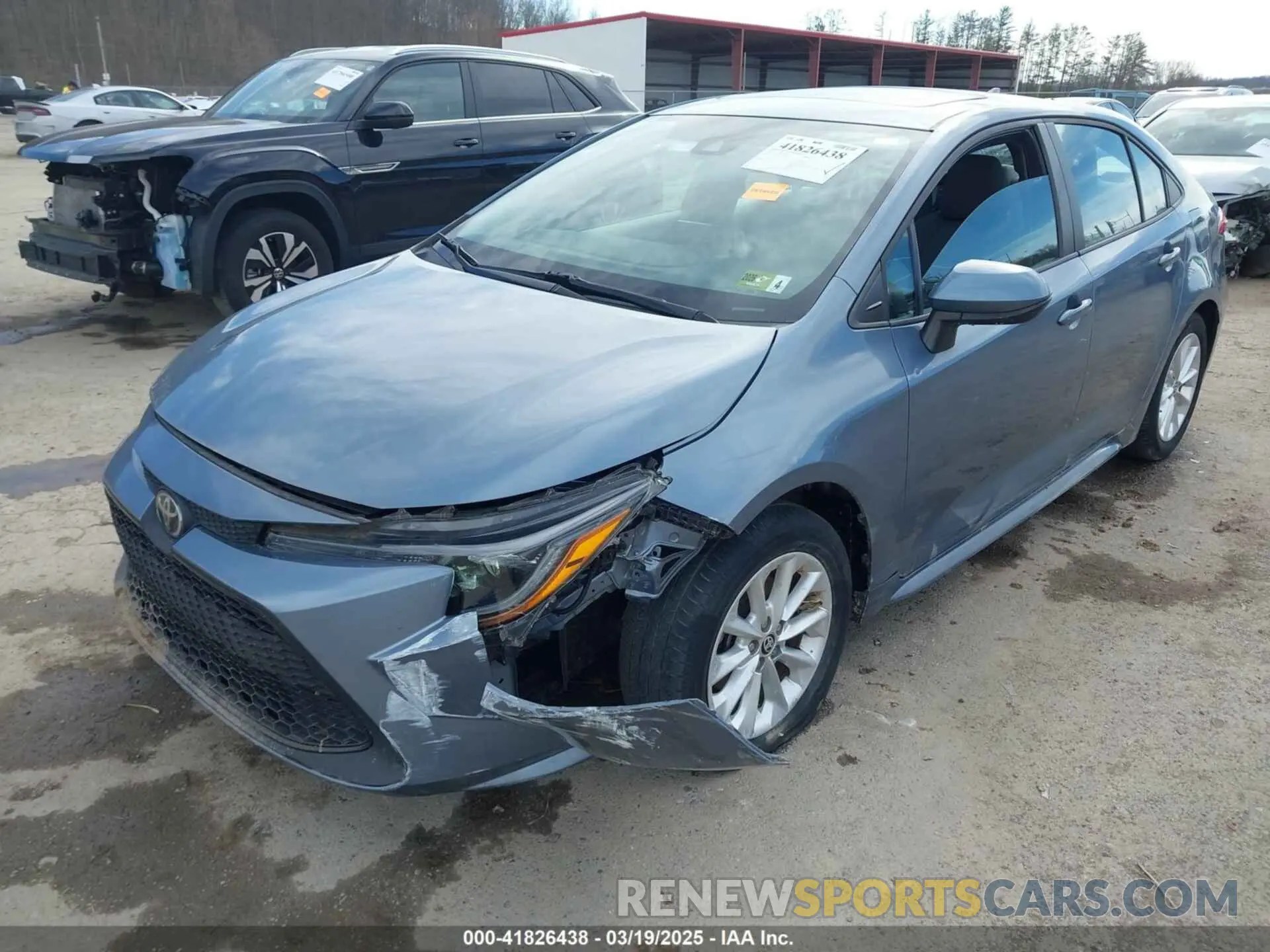 2 Фотография поврежденного автомобиля 5YFHPRAE8LP012839 TOYOTA COROLLA 2020
