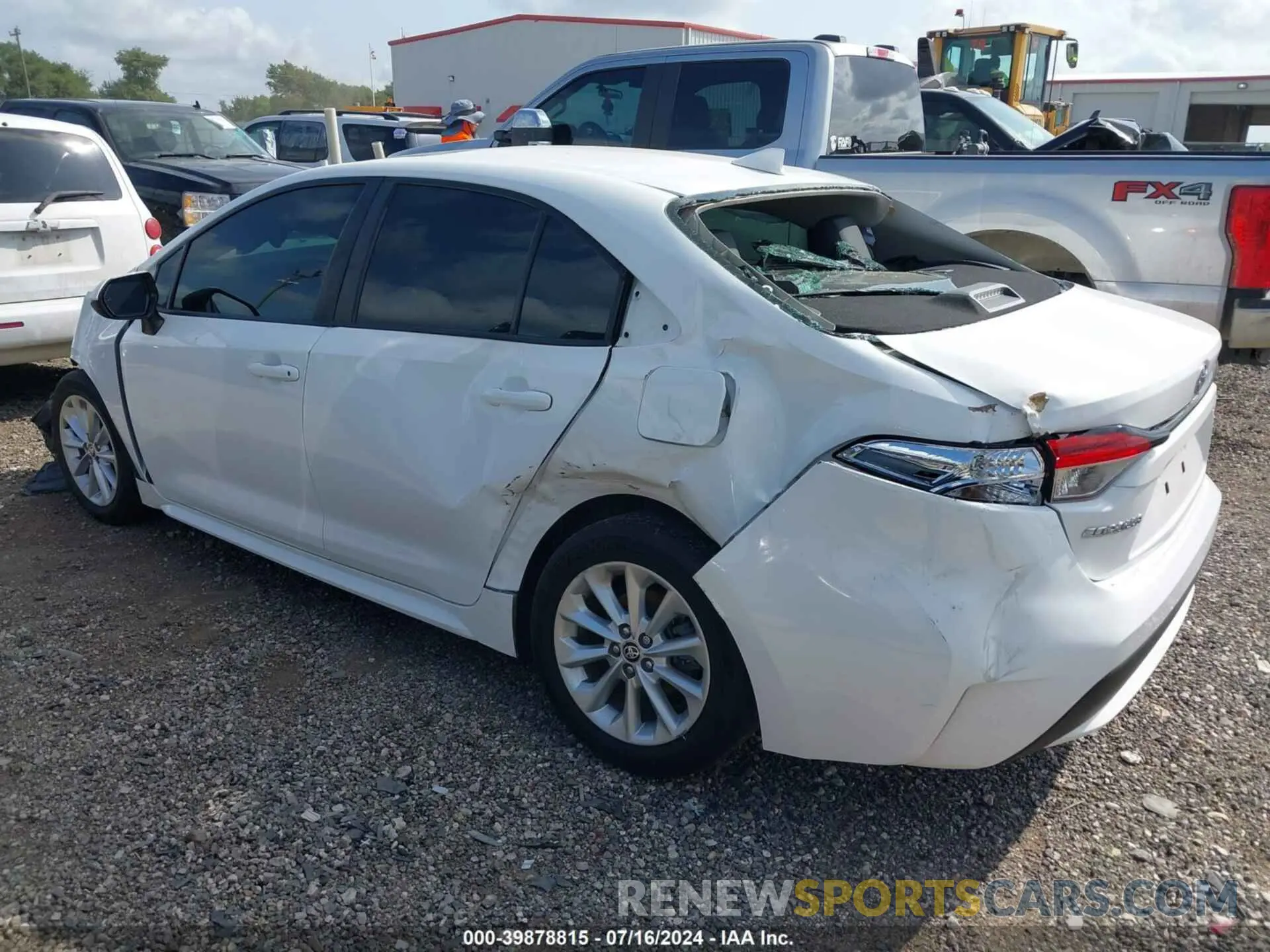 3 Photograph of a damaged car 5YFHPRAEXLP031117 TOYOTA COROLLA 2020