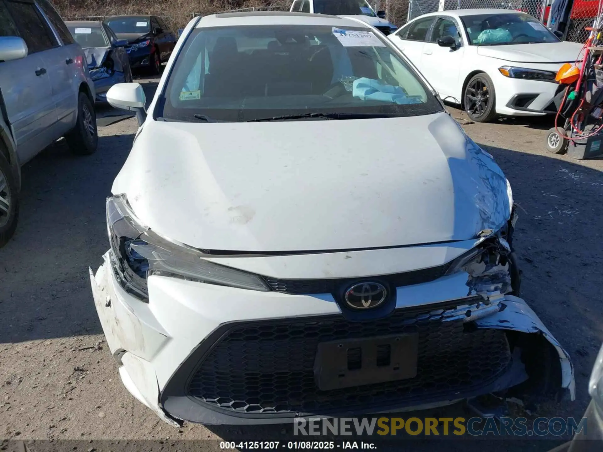 12 Photograph of a damaged car 5YFHPRAEXLP037791 TOYOTA COROLLA 2020