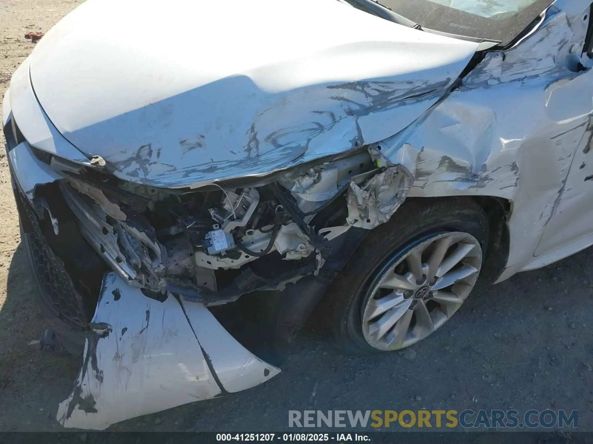 6 Photograph of a damaged car 5YFHPRAEXLP037791 TOYOTA COROLLA 2020