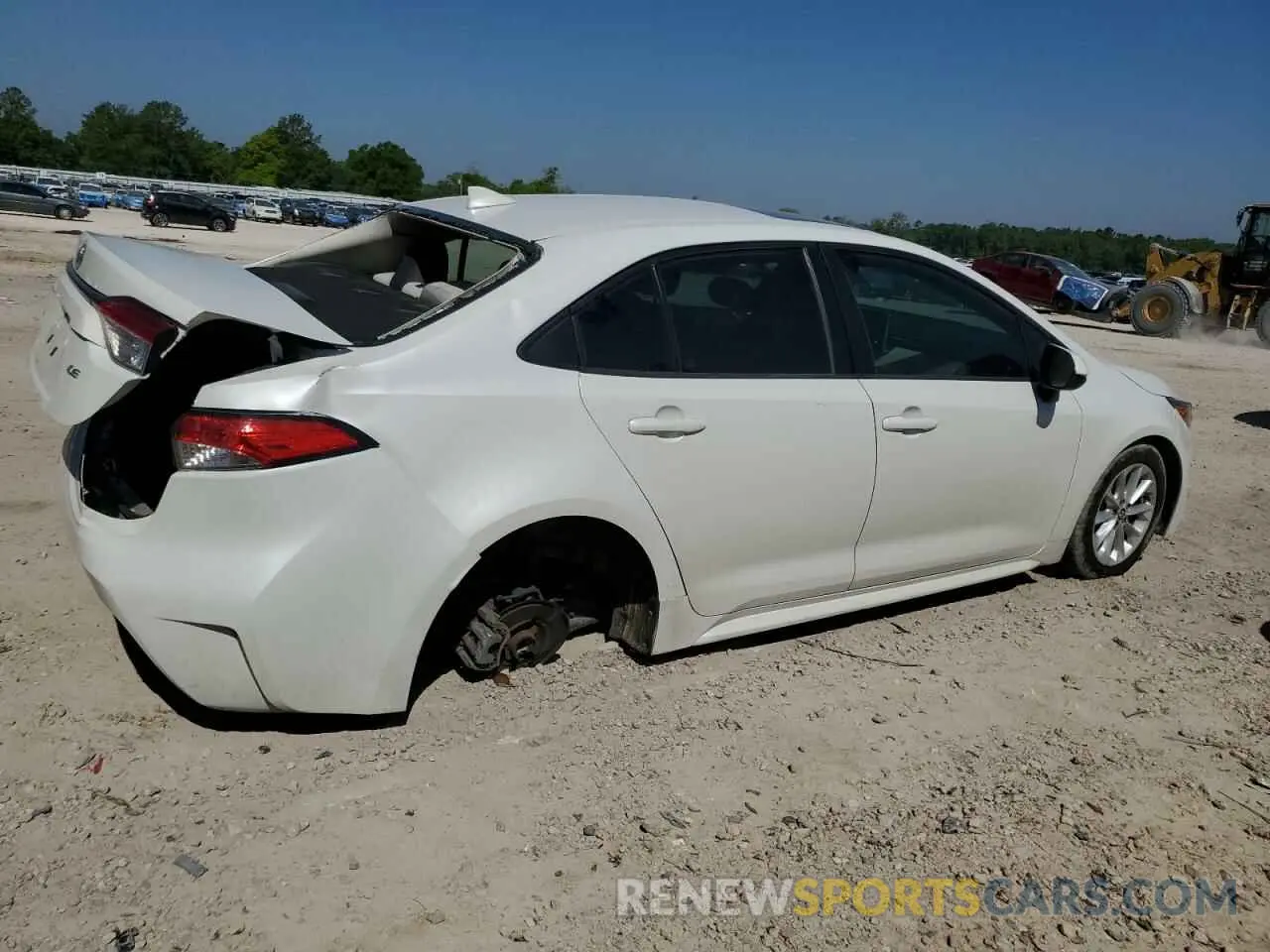 3 Photograph of a damaged car 5YFHPRAEXLP043798 TOYOTA COROLLA 2020
