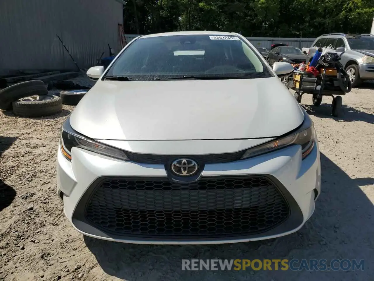 5 Photograph of a damaged car 5YFHPRAEXLP043798 TOYOTA COROLLA 2020