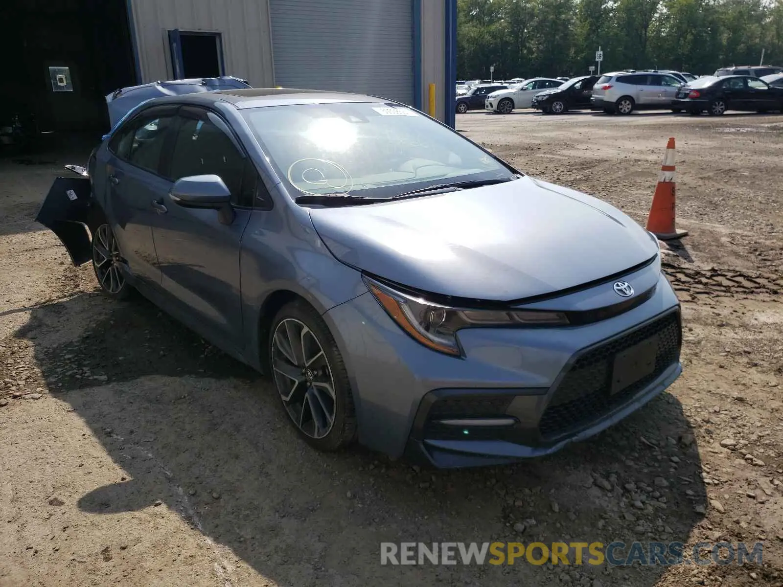 1 Photograph of a damaged car 5YFM4RCE0LP038291 TOYOTA COROLLA 2020
