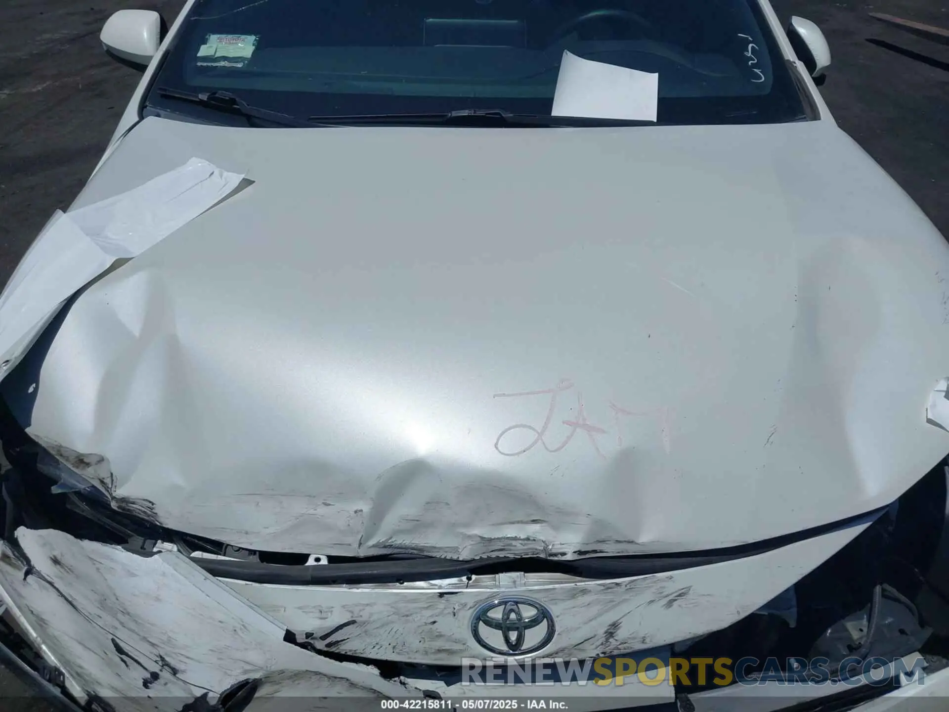 10 Фотография поврежденного автомобиля 5YFM4RCE4LP048936 TOYOTA COROLLA 2020
