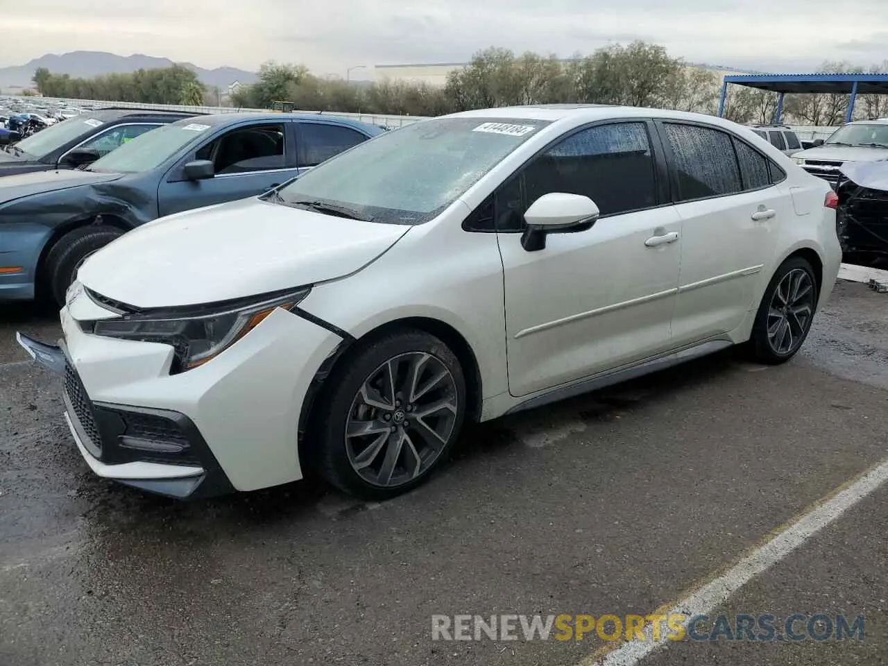 1 Photograph of a damaged car 5YFP4RCE0LP023867 TOYOTA COROLLA 2020