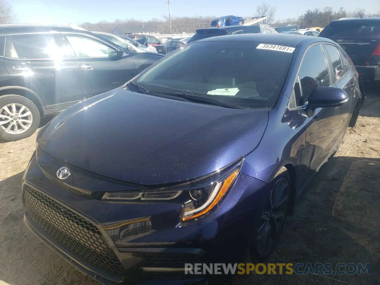 2 Photograph of a damaged car 5YFP4RCE1LP033520 TOYOTA COROLLA 2020